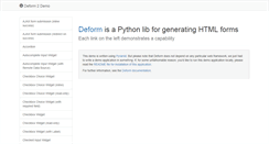 Desktop Screenshot of deformdemo.repoze.org